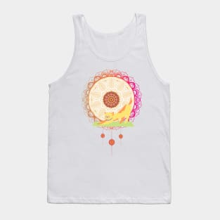 Mandala Cat Yoga Tank Top